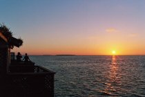 夕日